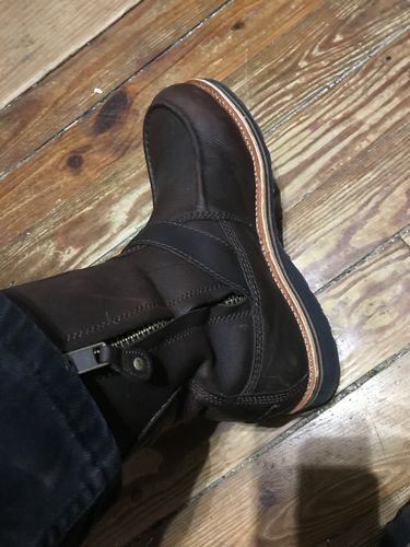 Customer photo review of Irish Setter by Red Wing Men's Wingshooter Moc Toe Hunting Boot 00839