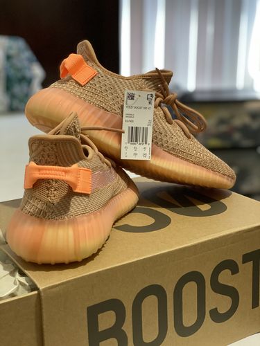 Customer photo review of adidas Yeezy Boost 350 V2 Clay