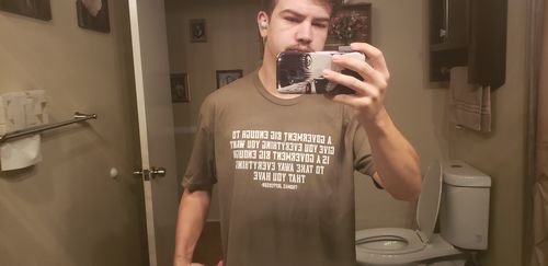 Customer photo review of A Government Big Enough Mens Apparel