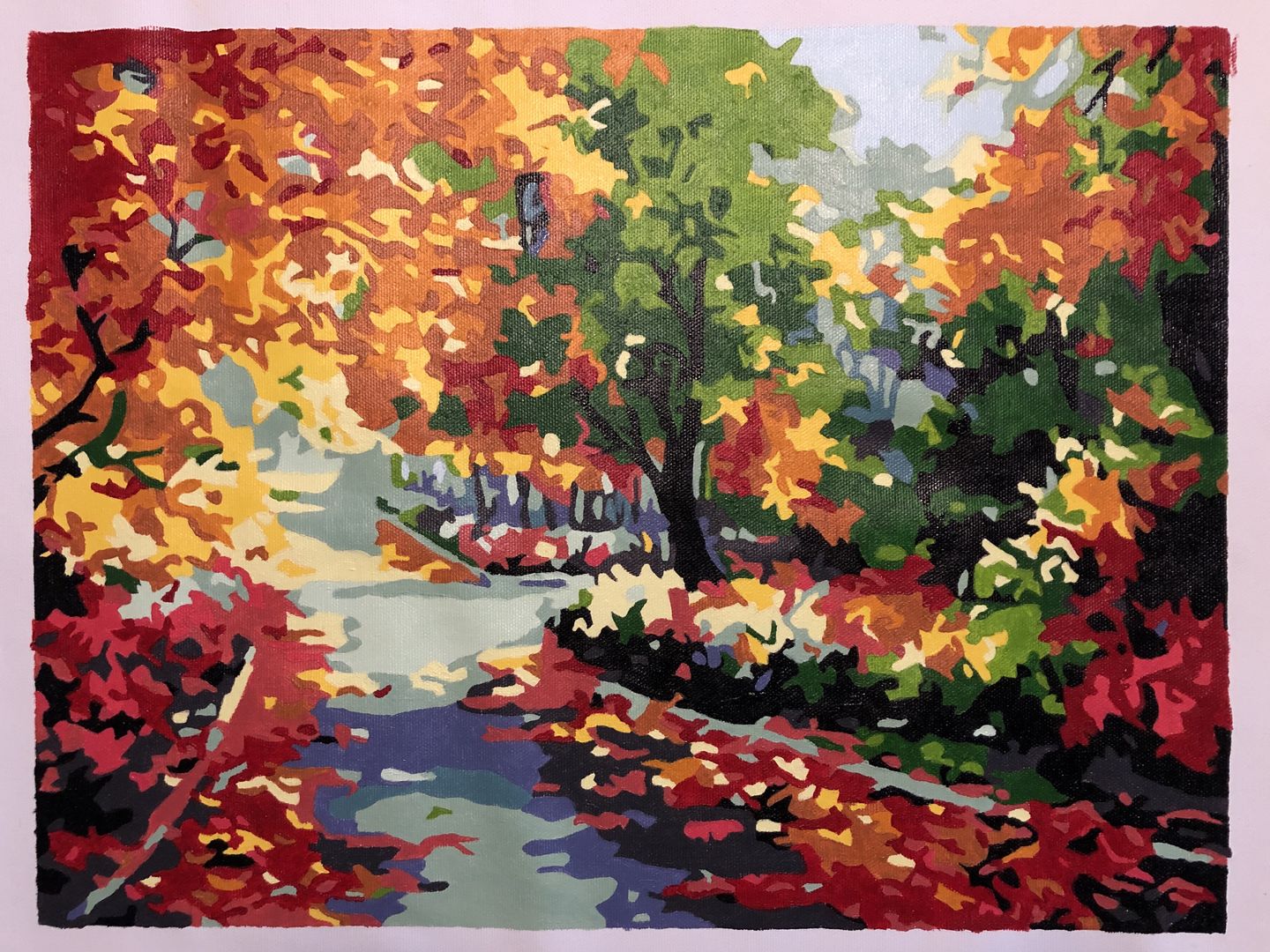 Customer photo review of FREE Paint By Numbers Kit