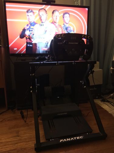 Customer photo review of APEX Steering Wheel Stand