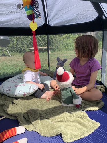 Customer photo review of Pop N' Go® Playpen