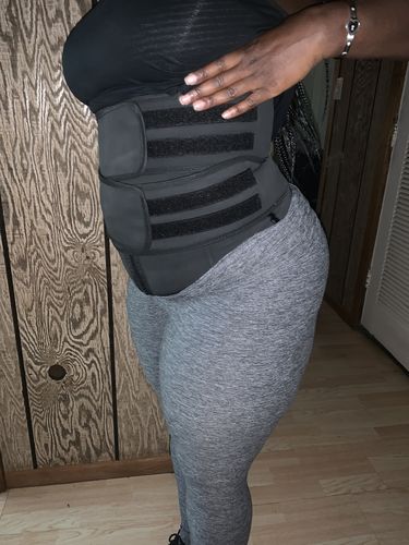 Customer photo review of LUX LATEX DOUBLE ABDOMINAL BELT