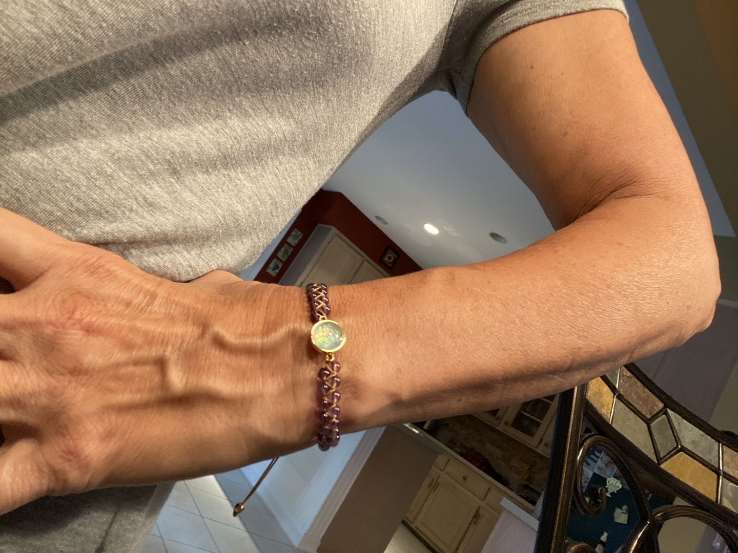 Customer photo review of Tree of Life Protection Bracelet