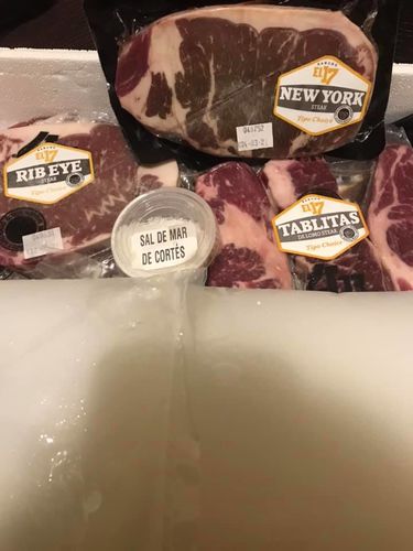 Reseña con foto de un cliente sobre Kit Cortes Finos