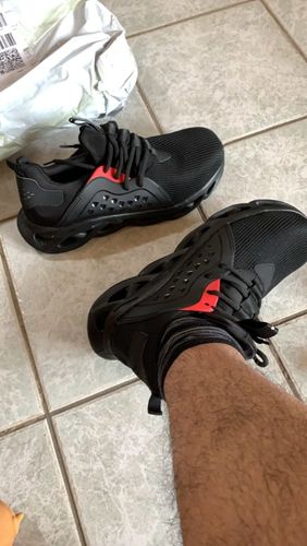 Customer photo review of Steel Toe Safety Work Shoes