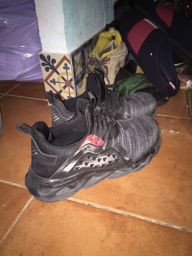 Customer photo review of Steel Toe Safety Work Shoes