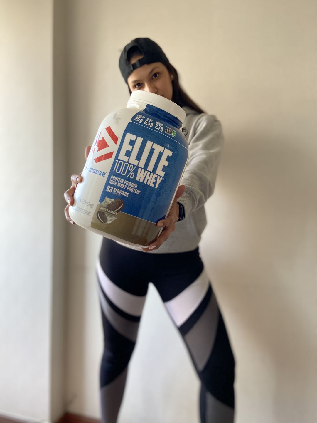 Customer photo review of Dymatize Elite 100% Whey Proteina 5 Lb