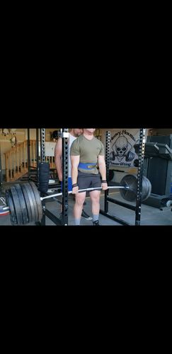 Customer photo review of Strength Shop 13mm Lever Belt - IPF Approved - Blue