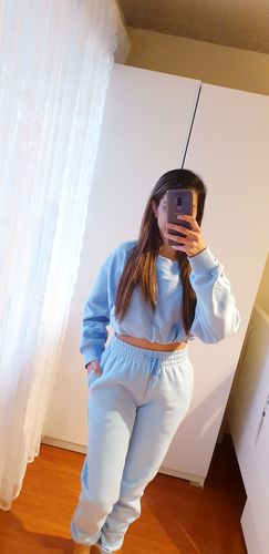 Customer photo review of Adjustable Cropped Jumper