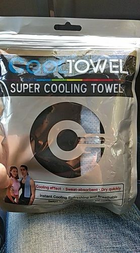 Customer photo review of Quick Dry Sports Gym Towel