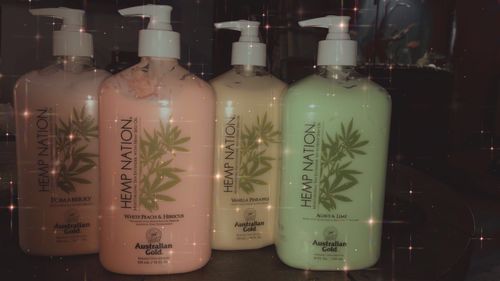 Customer photo review of HN White Peach & Hibiscus Moisturizer