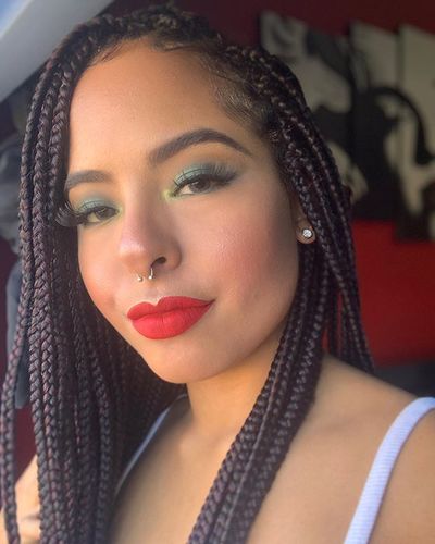 Customer photo review of Icoloured® Donut Grey Colored Contact Lenses