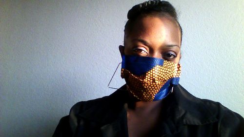 Customer photo review of PACK OF 6 ADULT REUSABLE FACE MASK