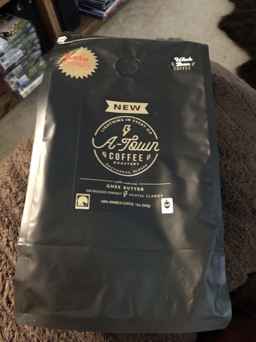 Customer photo review of Grass-Fed Ghee Butter Coffee - Whole Beans