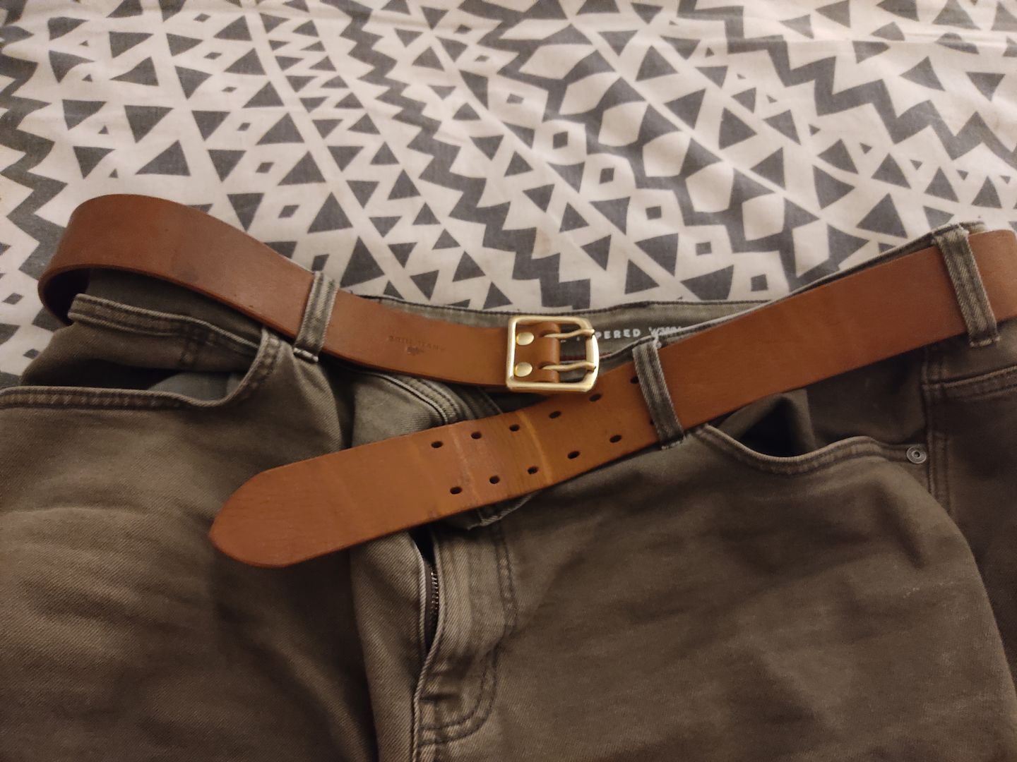 Customer photo review of The Wide Belt