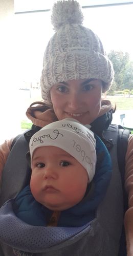 Customer photo review of CLEARANCE Baby Carrier