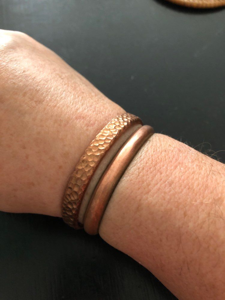 Customer photo review of Bracelet "Vitalité" en Cuivre