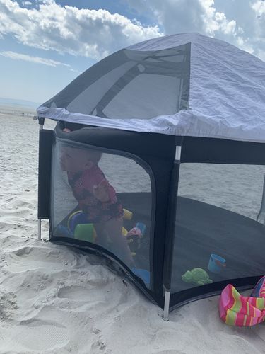 Customer photo review of Pop N' Go® Playpen