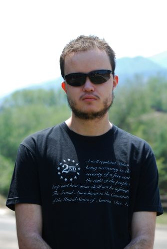 Customer photo review of 2ND AMENDMENT MILITIA TEE