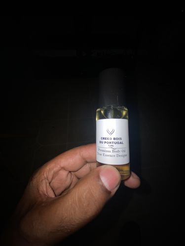 Customer photo review of Creed Bois Du Portugal Type Body Oil - Men