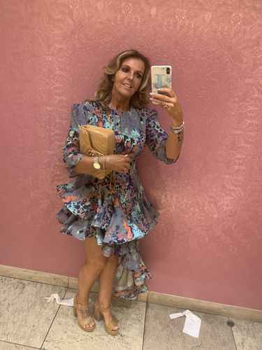 Customer photo review of Esme Maxi Porcelain Peacock