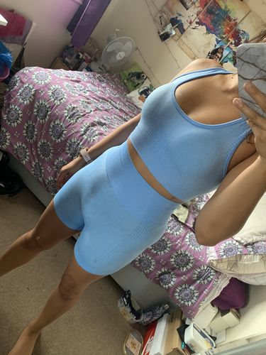 Customer photo review of Active 2 Shorts Set