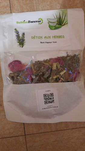 Customer photo review of Detox Vaginale aux Herbes Bio
