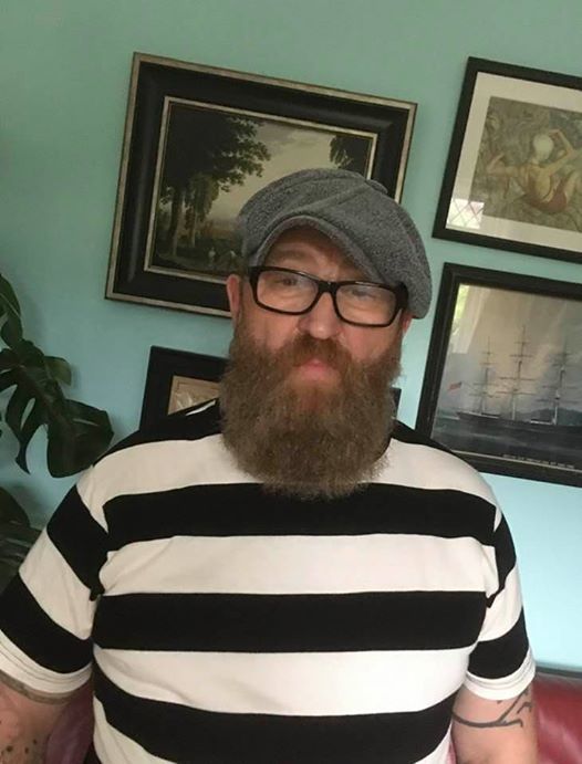 Customer photo review of Heavyweight Cotton Wide Striped T-Shirt - Black/White
