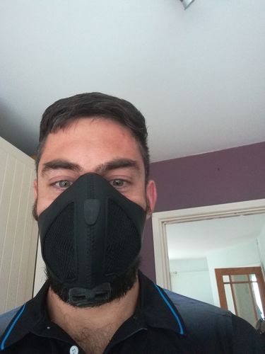 Customer photo review of Stealth Lite FFP3 Everyday Facemask