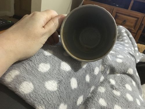 Customer photo review of Caramel Coffee Syrup