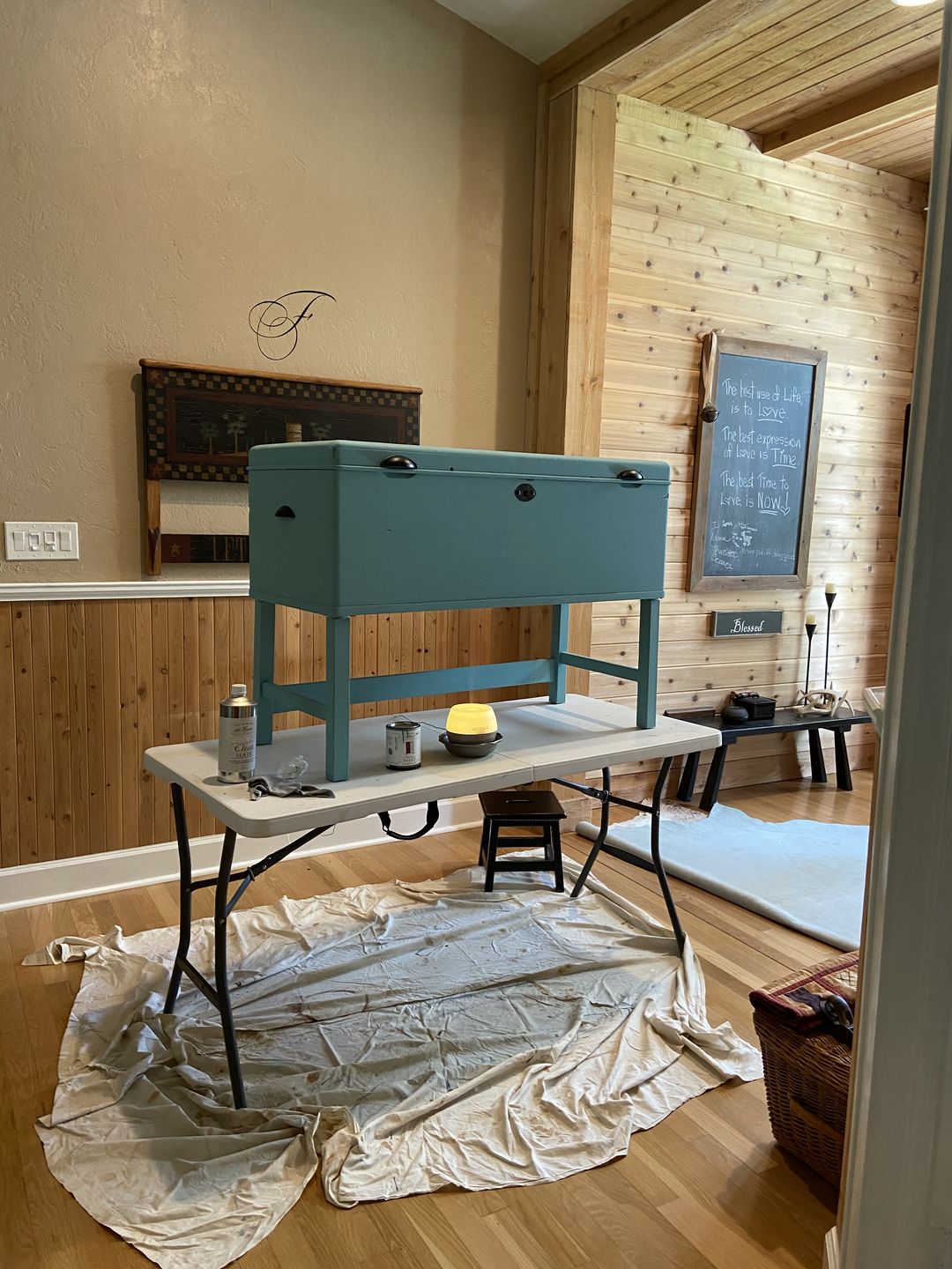 Customer photo review of Maxwell Garden - One Step Paint