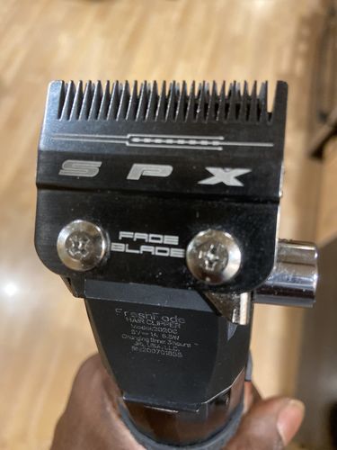 Customer photo review of SPX Fade blade