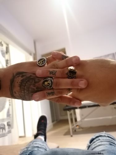 Customer photo review of GOLDEN CLAW 13 RING