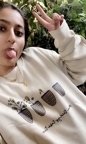 Customer photo review of Some Things Take Time -- Sweatshirt