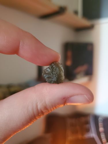 Customer photo review of Amazonite Palmstone