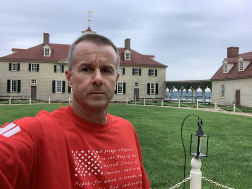 Customer photo review of Pledge of Allegiance Mens Apparel