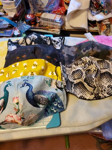 Customer photo review of Mask Insert - Straight - 100 Count