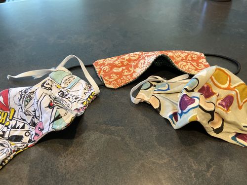 Customer photo review of Mask Insert - Combo - 50/50 Pack