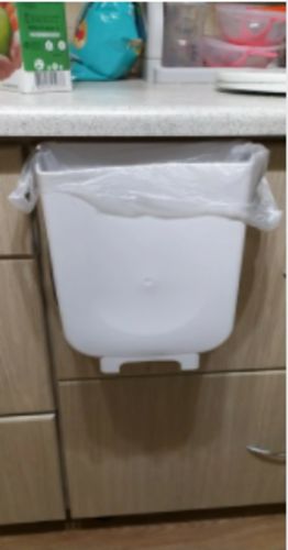 Customer photo review of Scrubway™ Folding Trash Bin