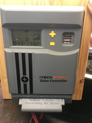 Customer photo review of 30 Amp MPPT solar regulator charge controller iTechworld