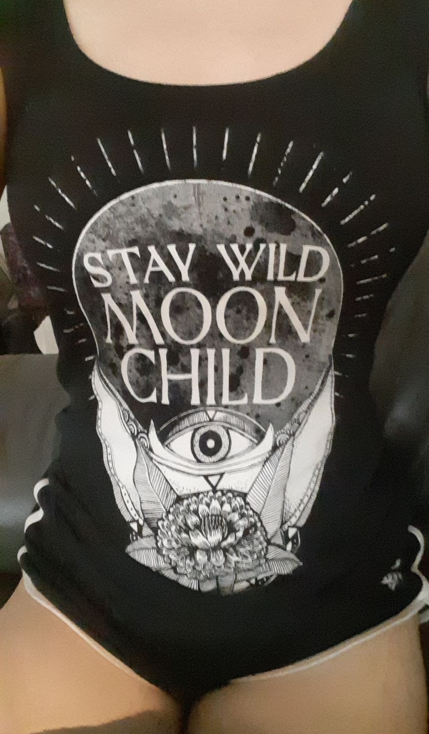 Customer photo review of Stay wild moon child