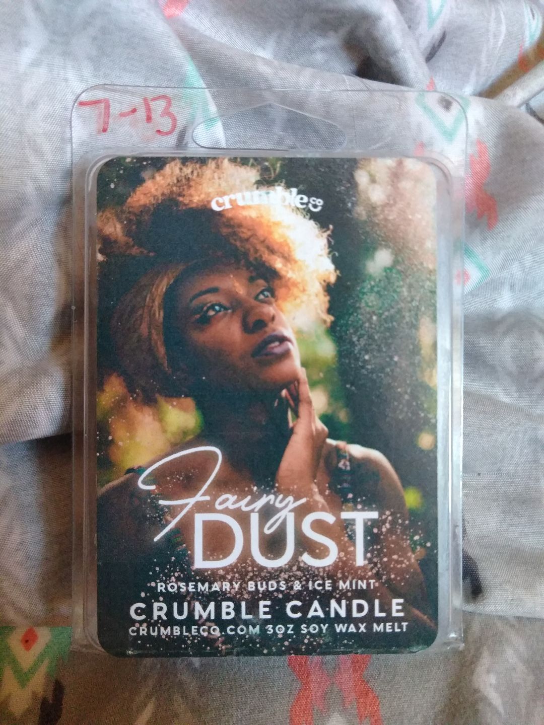 Customer photo review of Fairy Dust Wax Melts