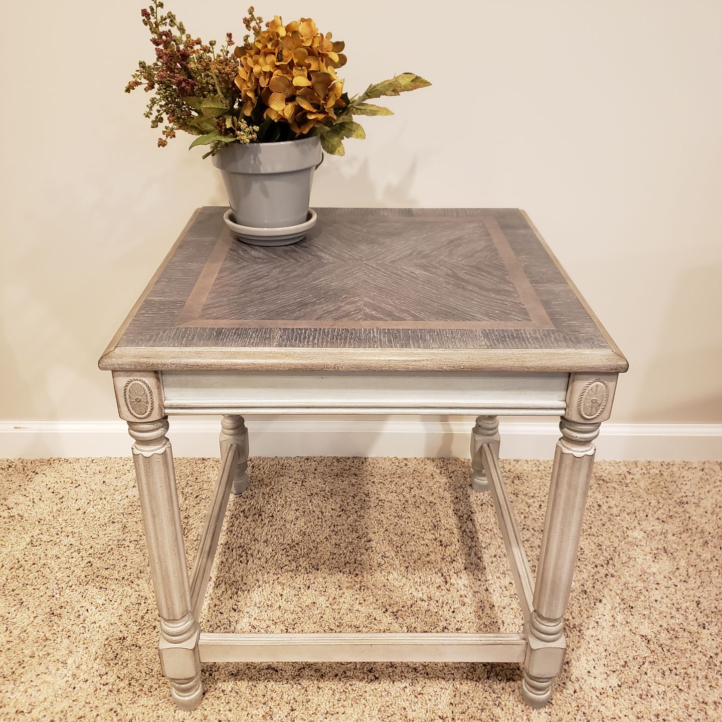 Customer photo review of Bergere Blue - One Step Paint