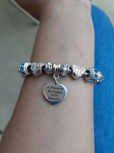 Customer photo review of Piece Of My Heart Bracelet