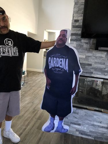 Customer photo review of Create A Custom Human Size Pillow