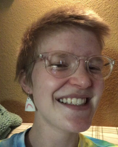 Customer photo review of The Book of Pop Out Earrings