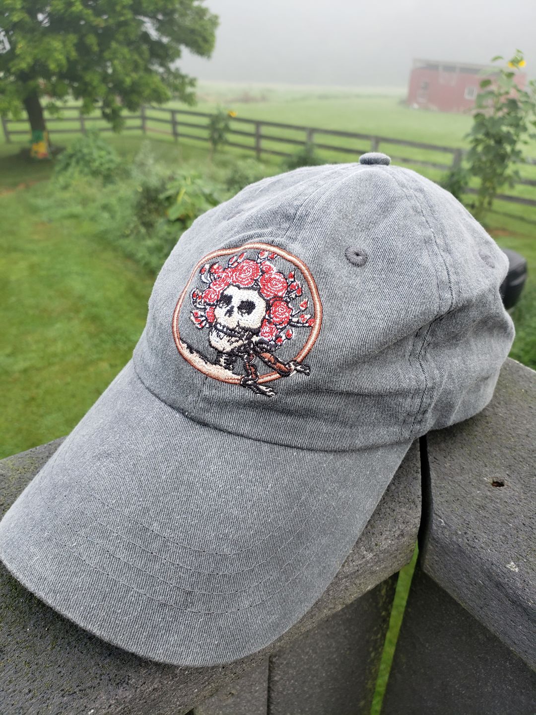 Customer photo review of Grateful Dead Skull and Roses Cap