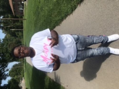 Customer photo review of Dip Dye Skinny Fit Track Denim Bleach Splatter - Purple (M4818D)