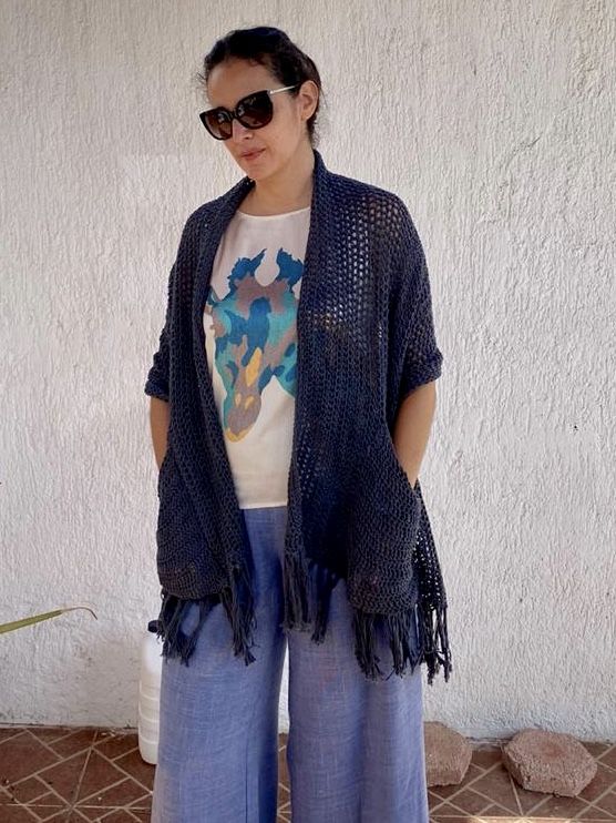 Customer photo review of Hilaza Otoño, Marca Omega, Madeja de 100g con 180m